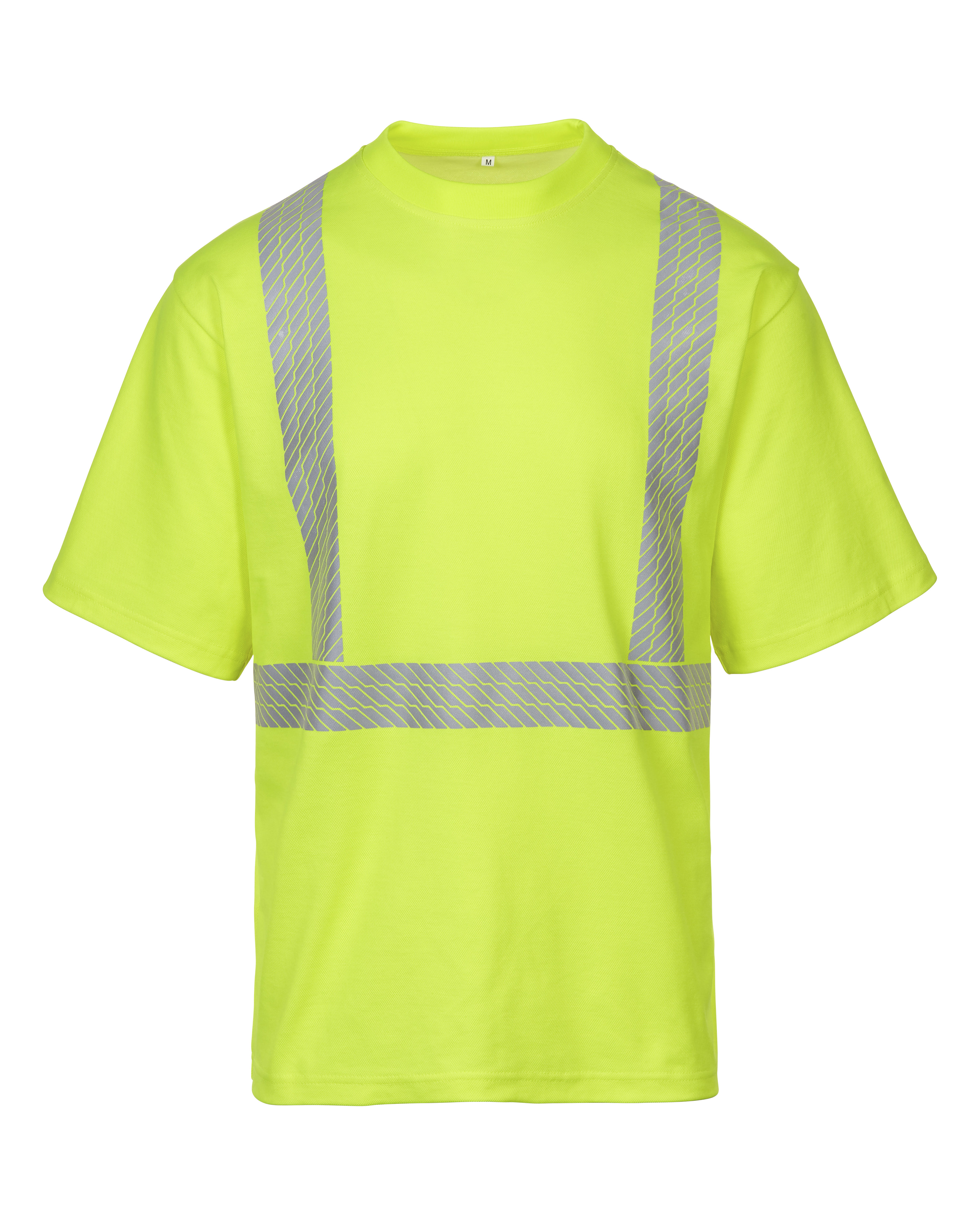 Picture of Max Apparel MAX412 Cotton Rich Class 2 T-shirt, Safety Green